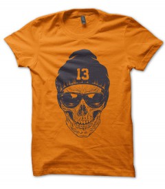 T-Shirt Skull 13, Téte de mort  Teez, Tee shirt humour et originaux