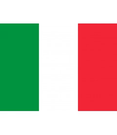 Drapeau Italie 100 x 150 cm - véritable drapeau Italien en tissu