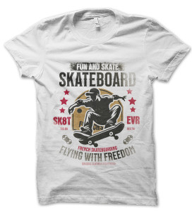 Tee Shirt SkateBoard French Style