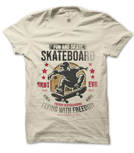 Tee Shirt SkateBoard French Style