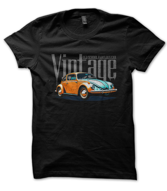 Tee Shirt Fabulous Vintage Car, Classic Cox