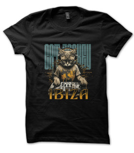 Tee Shirt Cat DJ Ibiza