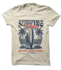 Tee Shirt Surfing Vibes Pacific Rider