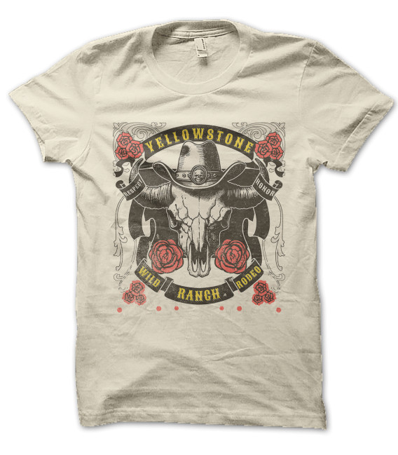 Tee Shirt Yellowstone Wild Ranch Rodeo