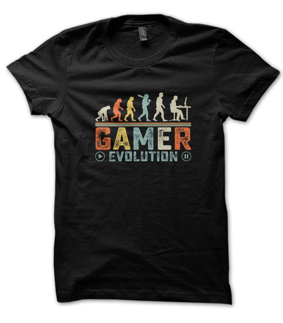 Tee Shirt GAMER Evolution