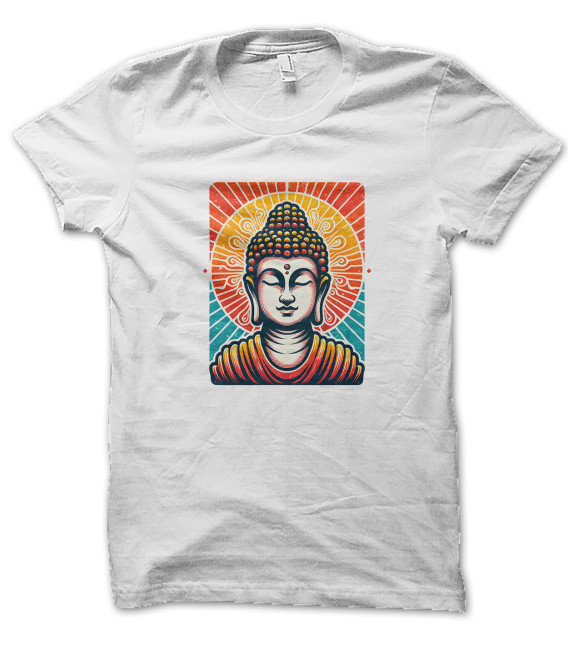 Tee Shirt Bouddha, pleine conscience