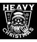 Tee Shirt Heavy Christmas ! Metal Père Noël