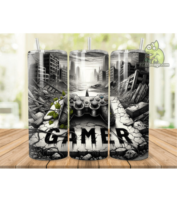 Tumbler Apocalypse Gamer