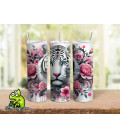 Tumbler Inox 590ml Tigre Blanc