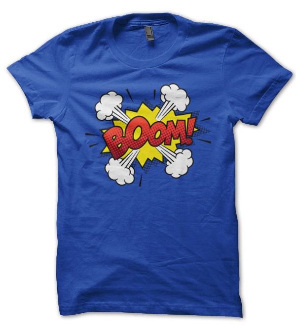 T shirt Bande dessin e BOOM comics Teez Tee shirt humour et